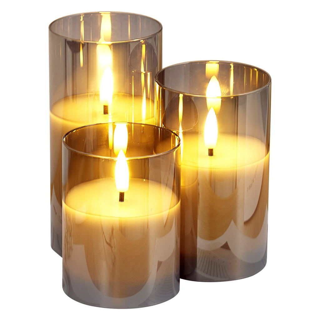 Flameless LED Candles 3 Pack