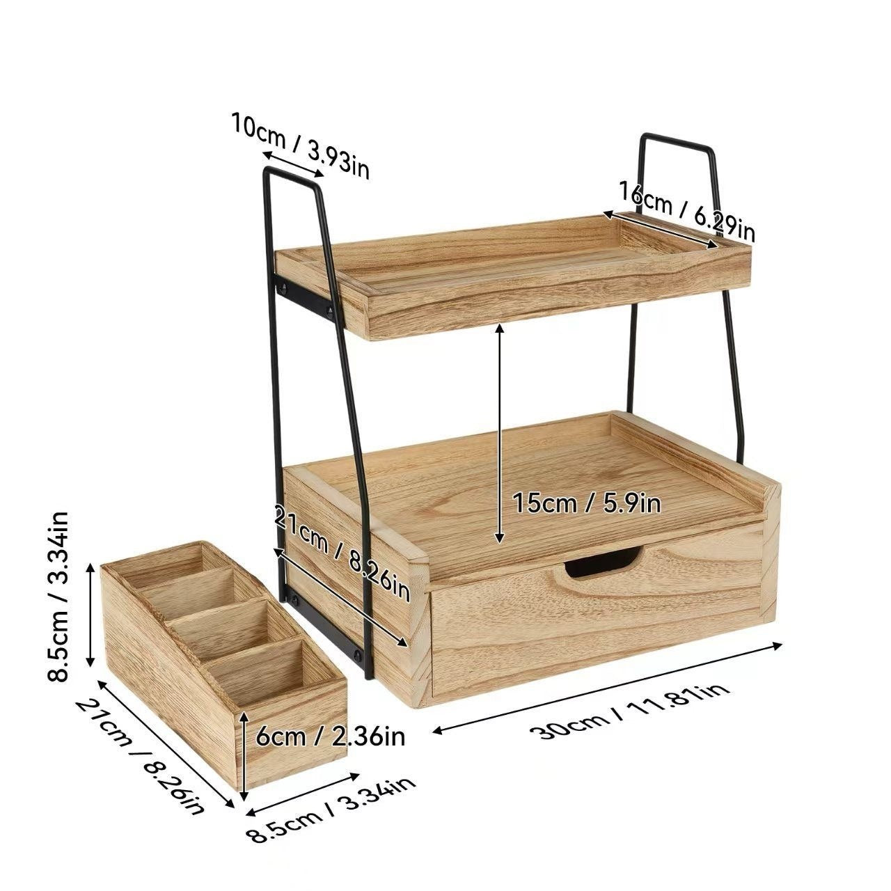 Wooden Storage Set