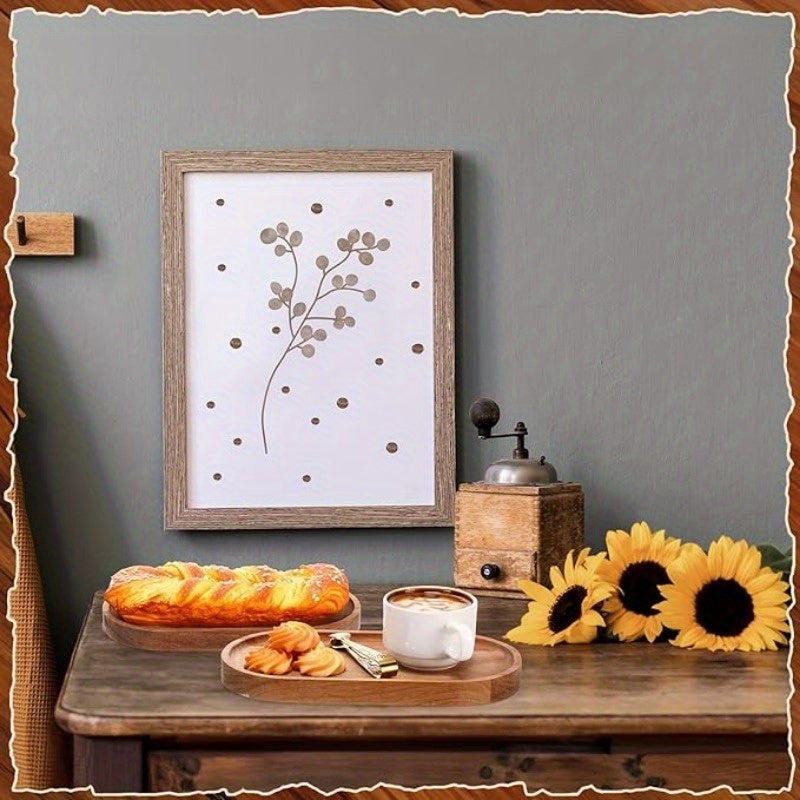 Elegant Wooden Serving Tray