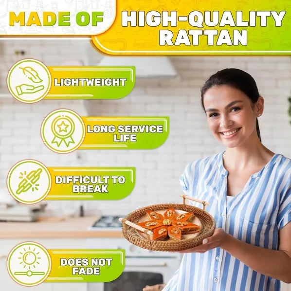 Basket With Handles Decorative