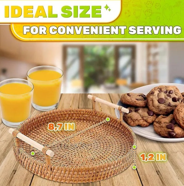 Basket With Handles Decorative