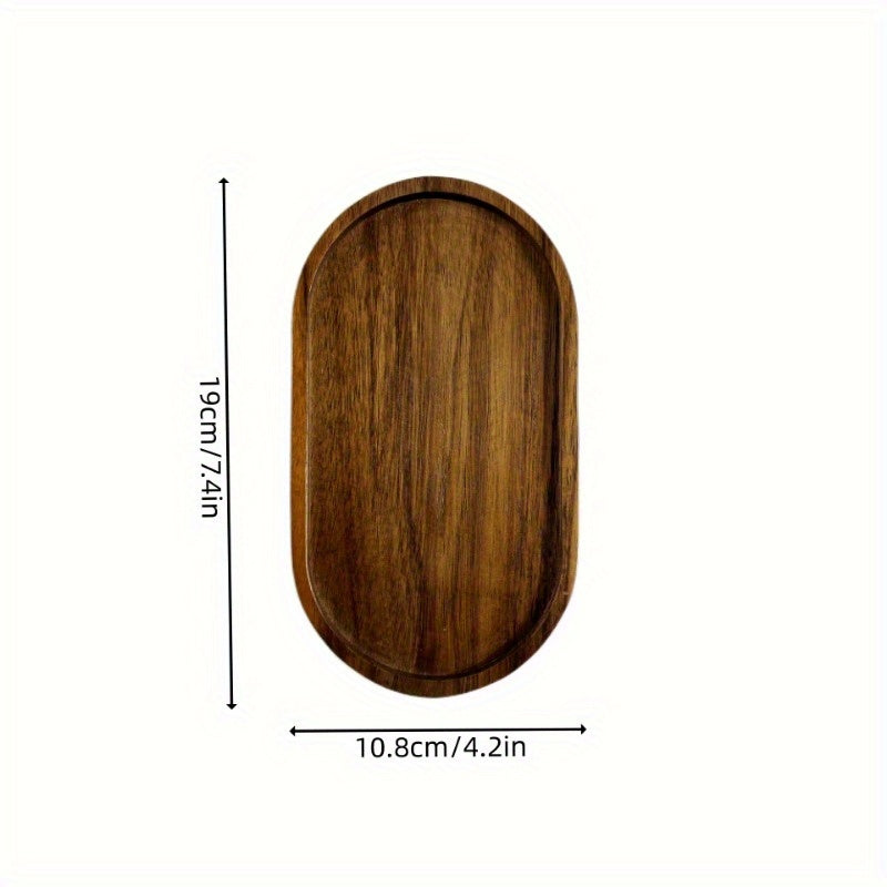 Elegant Wooden Serving Tray