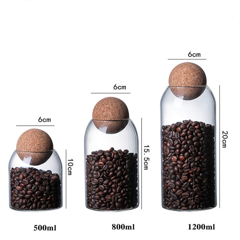 1 SET Storage Ball Jar