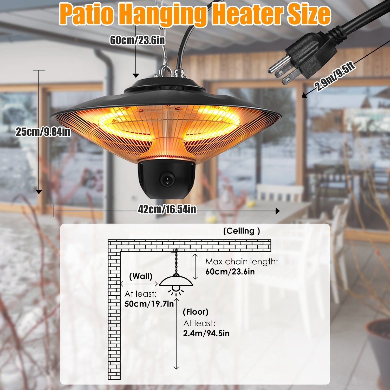 Outdoor Patio Heater Electric