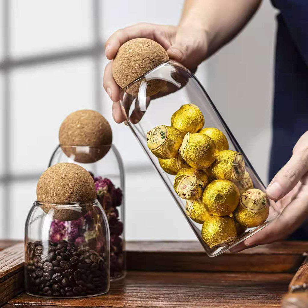 1 SET Storage Ball Jar