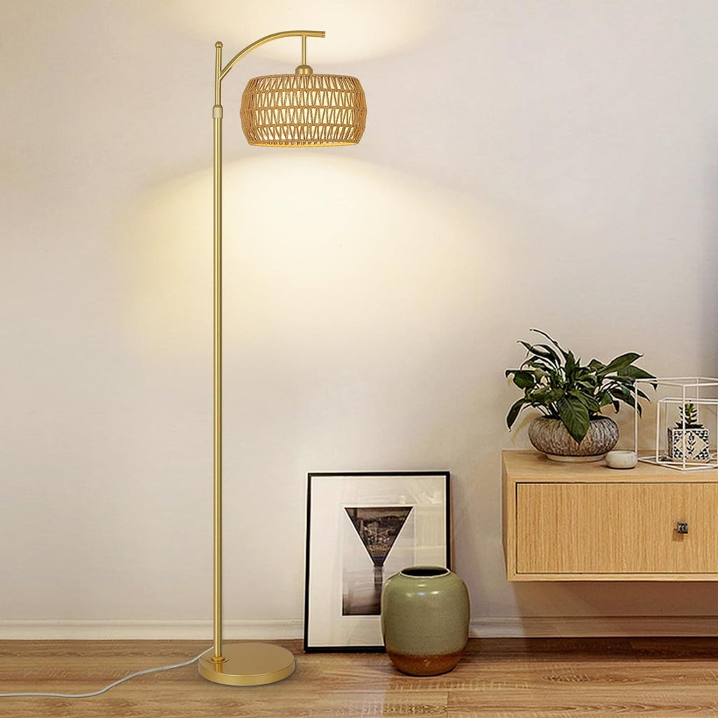 LED Gold Floor Lamp