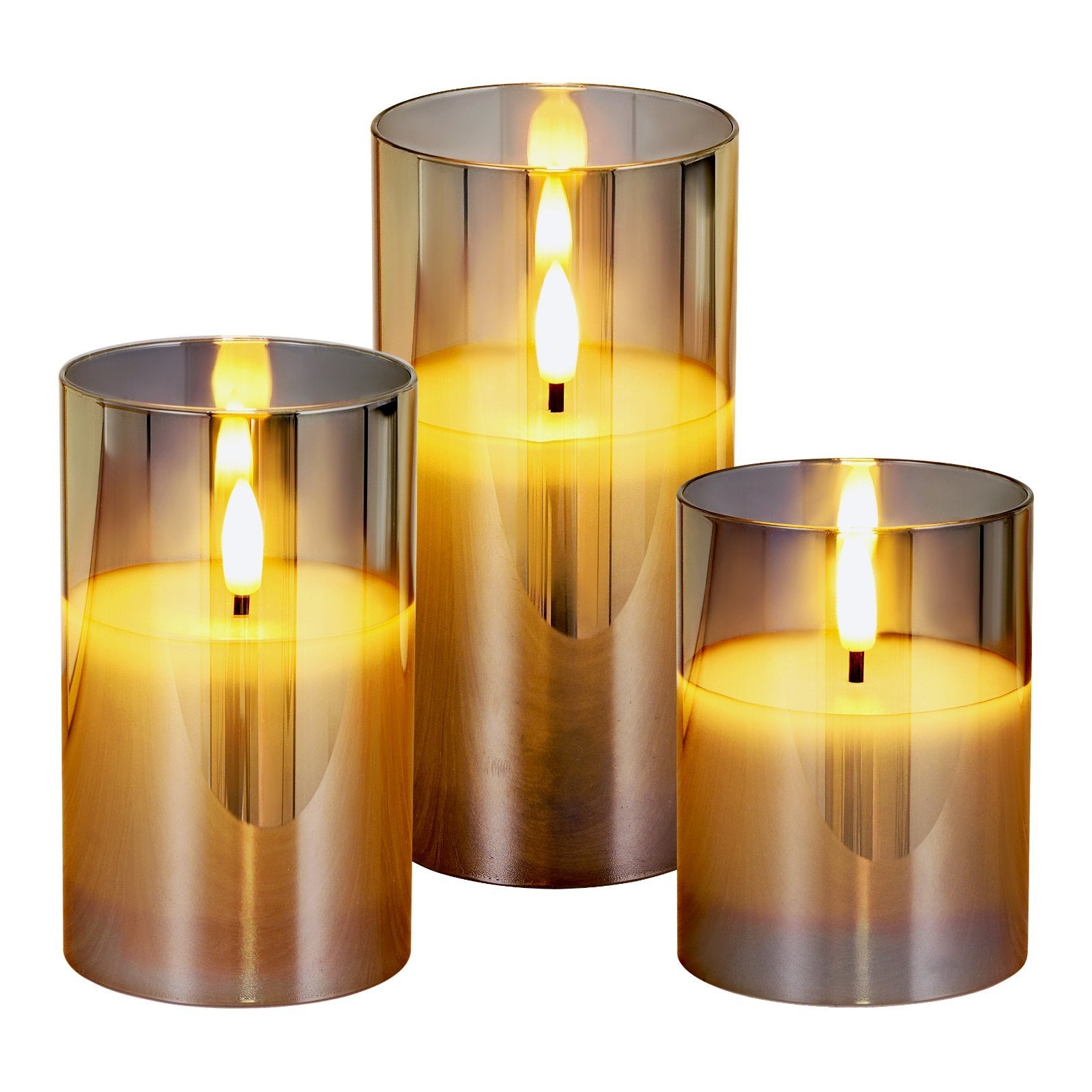 Flameless LED Candles 3 Pack