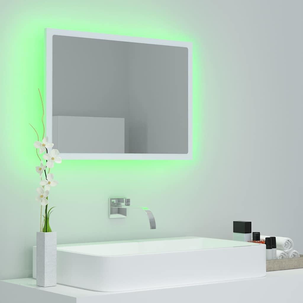 LED bathroom mirror