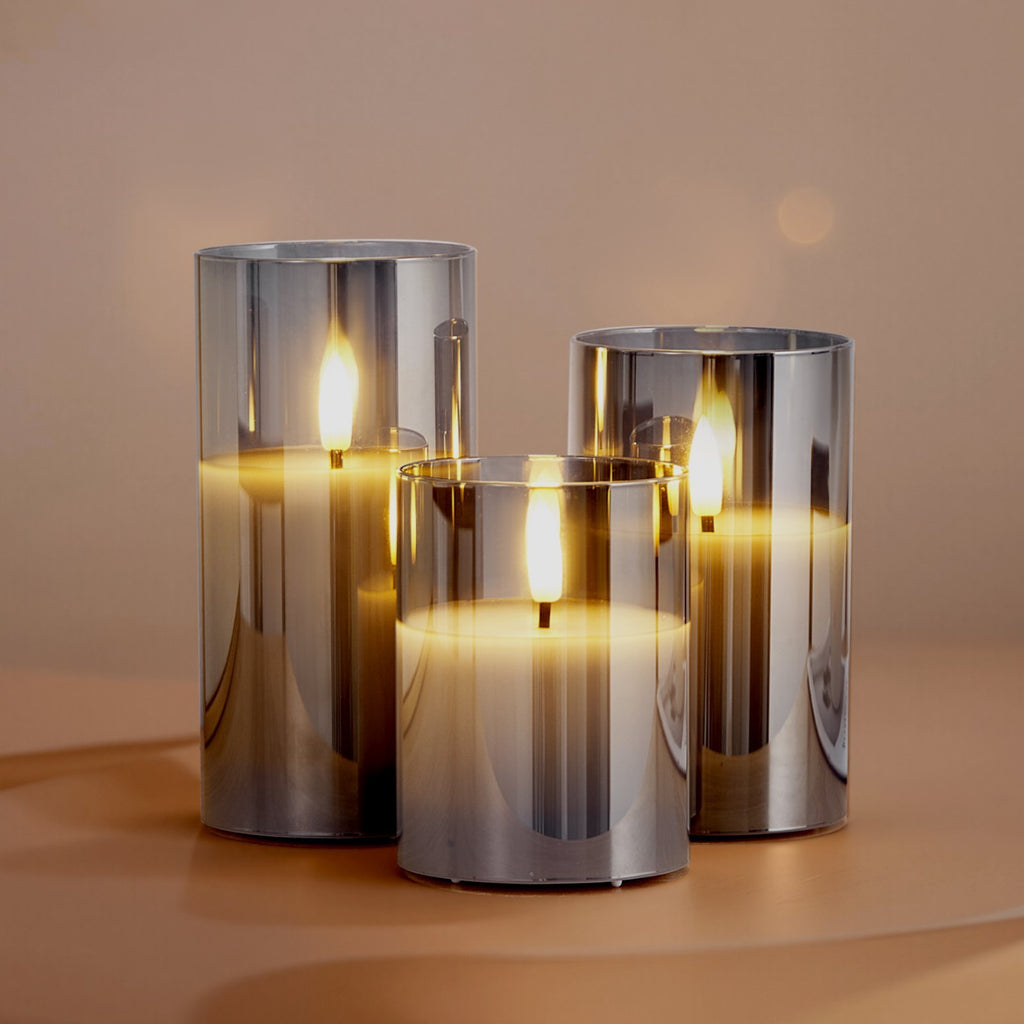 Flameless LED Candles 3 Pack