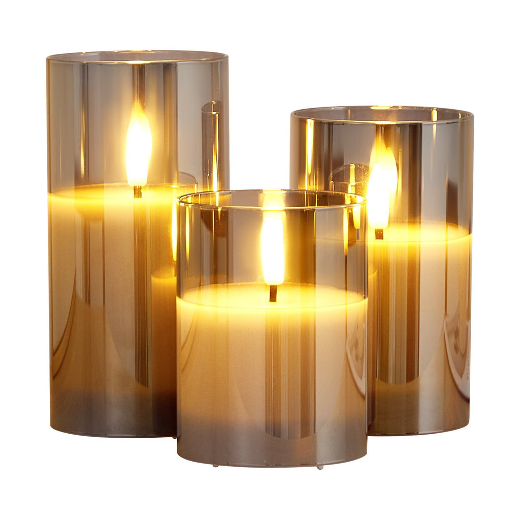 Flameless LED Candles 3 Pack